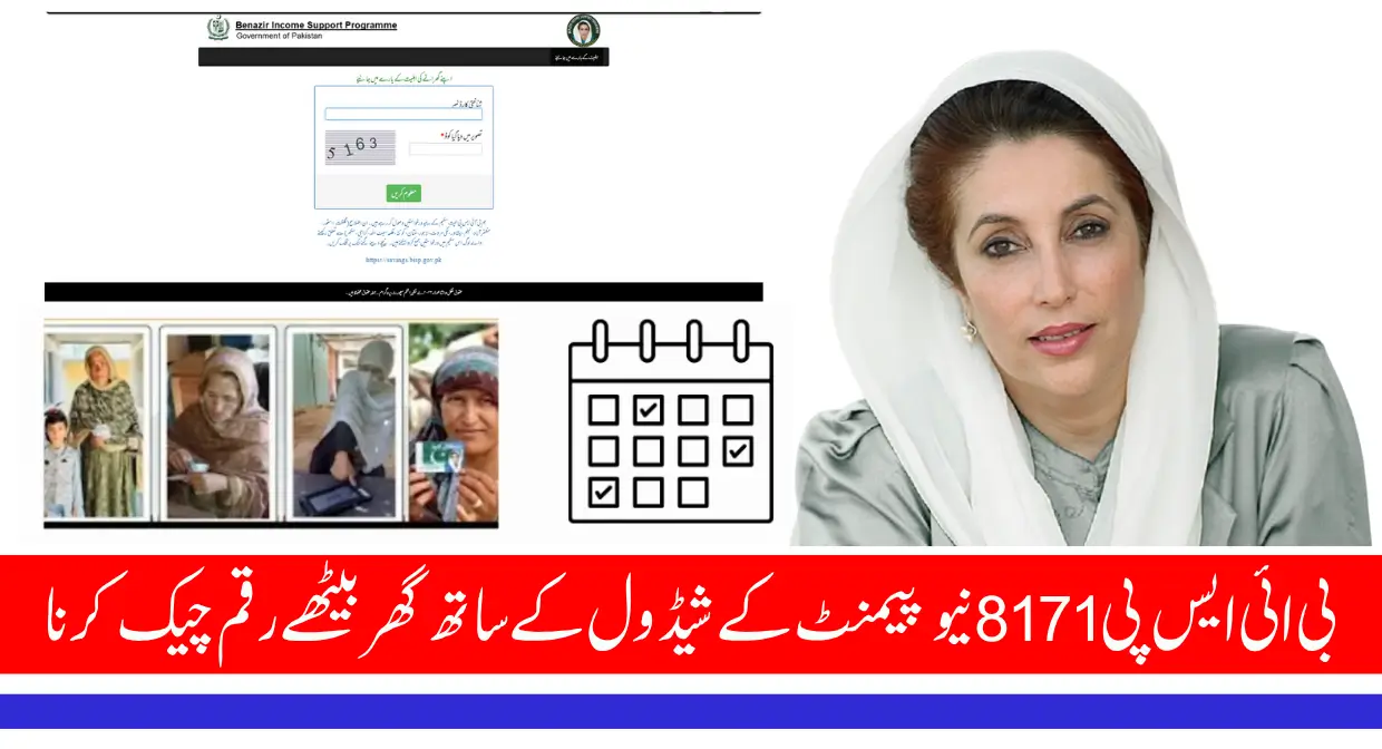 Good News! BISP 8171 June 2025 Payment Schedule & 8171 Check CNIC Online