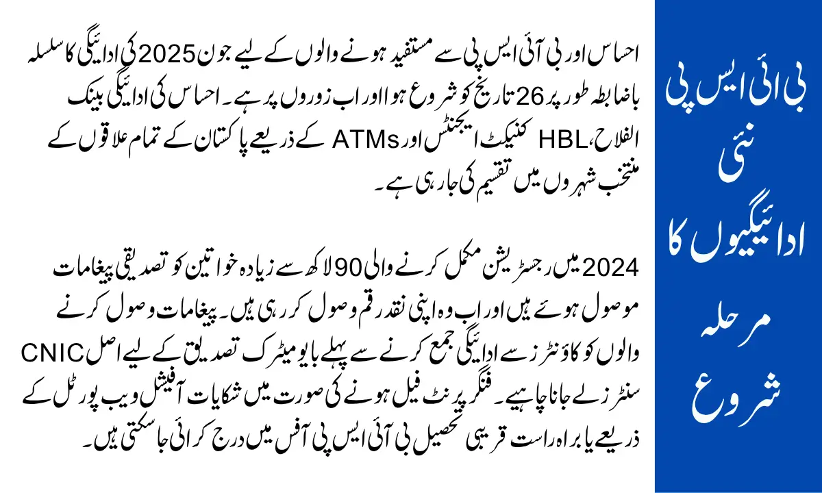 Important Conditions To Check 8171 Ehsaas Payment