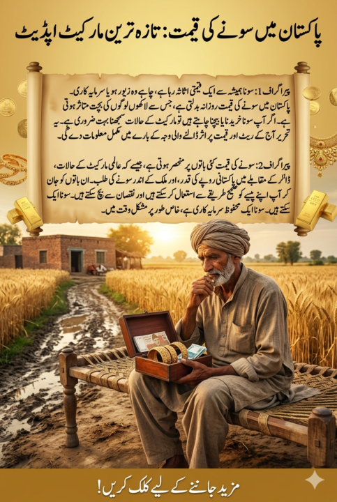 Current Gold Price in Pakistan Today