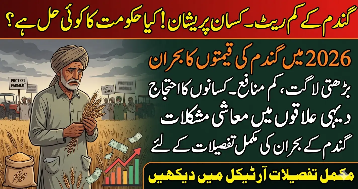 Farmers Protest Low Wheat Prices Highlights Economic Struggles in 2026