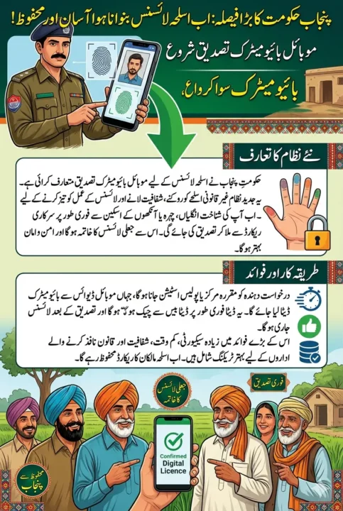 How to Apply for an Arms Licence Using Mobile Biometric Verification