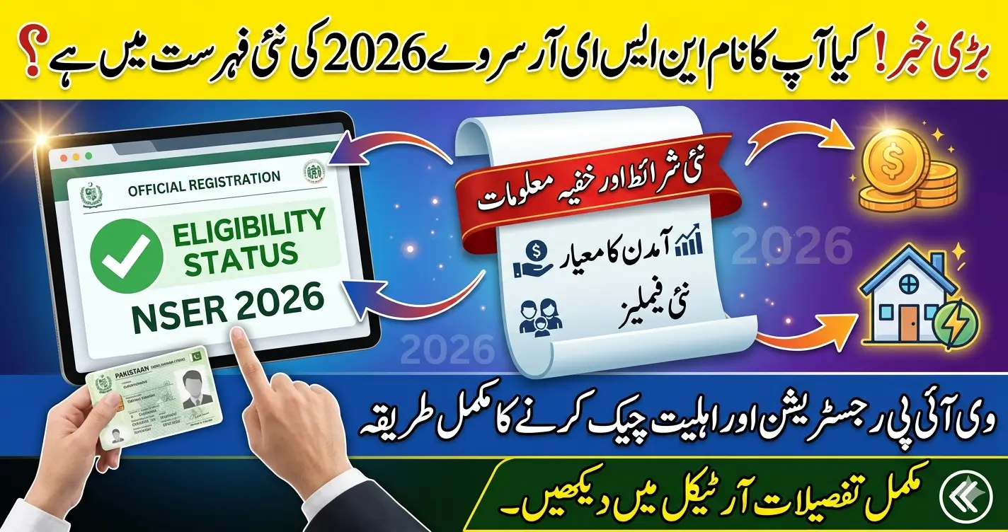 NSER Ehsaas Survey 2026 – Complete Guide for Online Registration and Eligibility Check