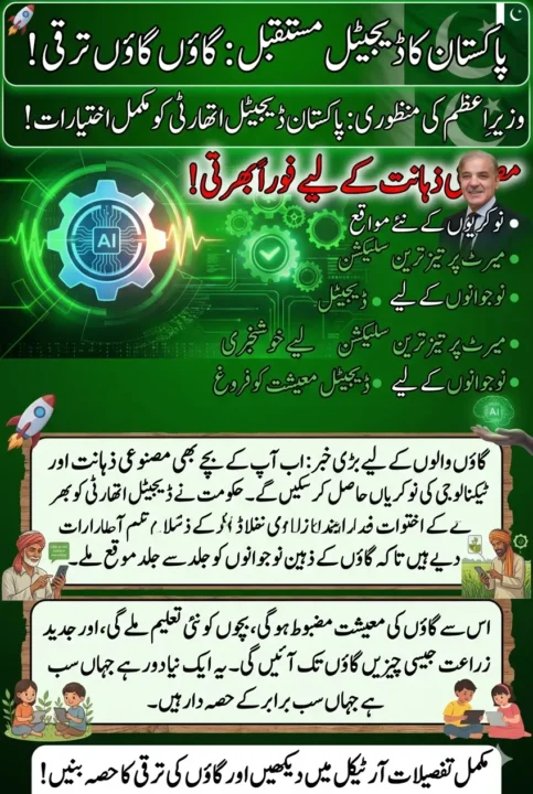 PM Grants Pakistan Digital Authority Full Hiring Powers for AI Jobs Approved 2 Rapid Growth of Artificial Intelligence in Pakistan