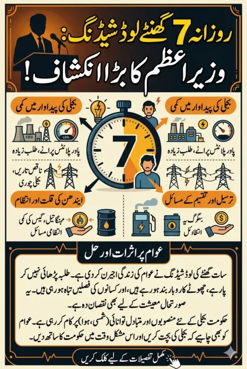 The Impact of 7-Hour Load Shedding on the Public
