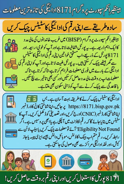 How to Check BISP 8171 Payment Status Online: A Step-by-Step Guide